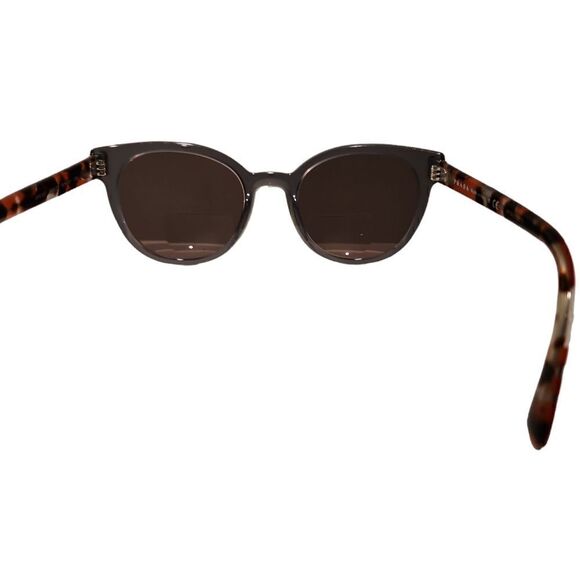 PRADA VPR 05T TKY-1O1 GREY RED HAVANA AUTHENTIC EYEGLASSES FRAMES - Picture 2 of 7